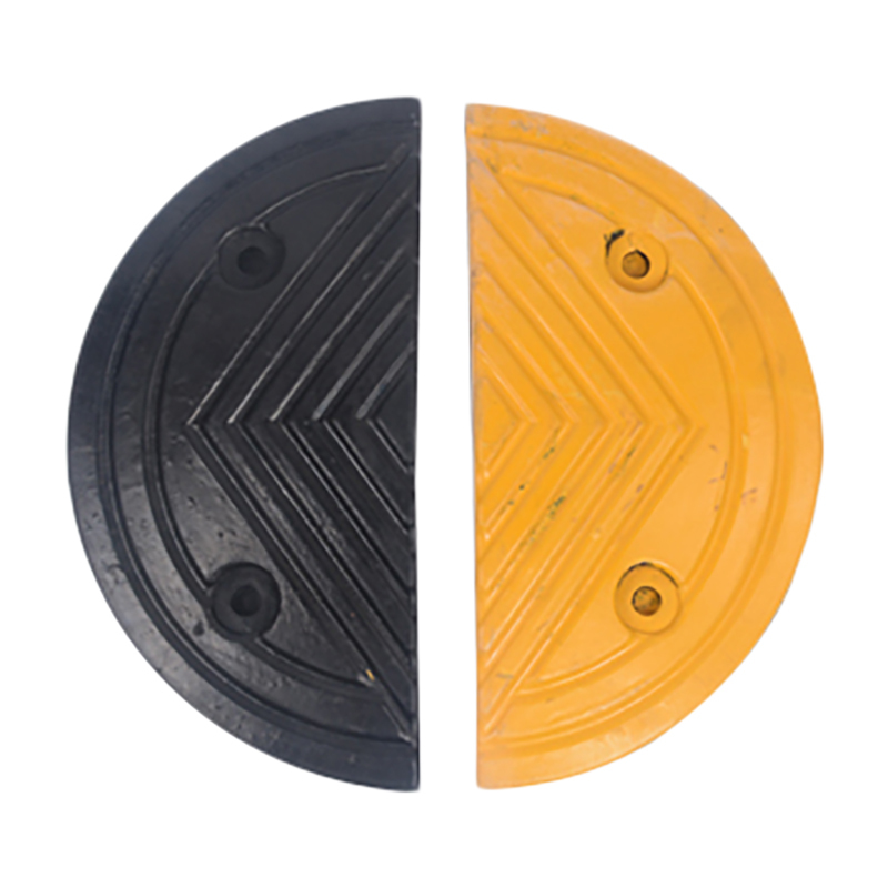 锦安行 JCH-L16-T 铸钢减速带端头 170*300*50 （单位：个）  黄黑