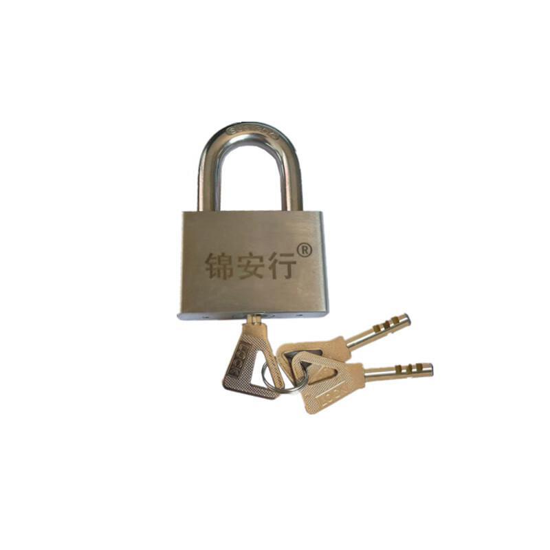 锦安行 JCH-SS40 304不锈钢挂锁 单开 锁体40mm*32mm*20mm （单位：个）  银色