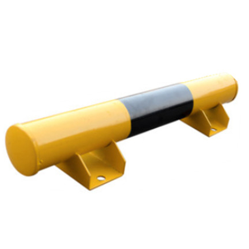 锦安行 JCH-DCQ01 槽钢挡车器 600&times;&Phi;76&times;90mm 壁厚2.0mm （单位：个）  黄黑色