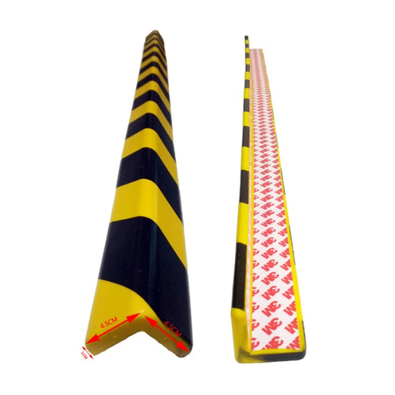 锦安行 JCH-FZT001 PU发泡防撞条 100&times;4.5&times;1cm （单位：个）  黄黑色