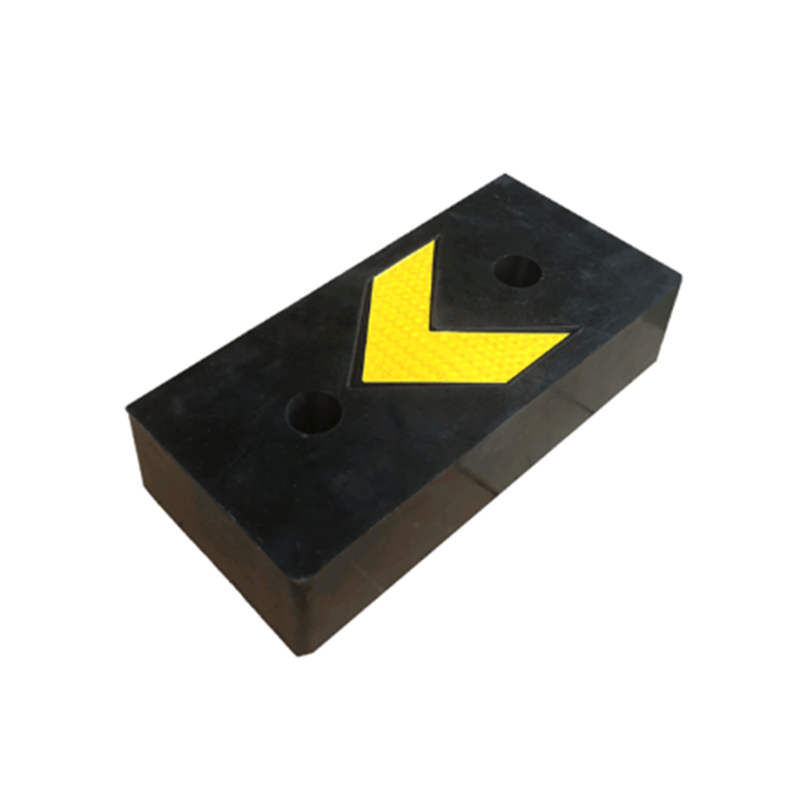 锦安行 JCH-FZK28 橡胶防撞块 40&times;20&times;9cm （单位：个）  黄黑相间色