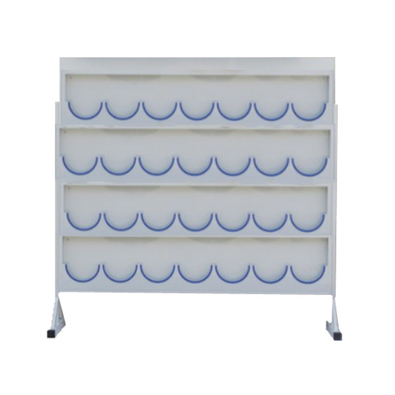 锦安行 JCH-AMJ-028Z 落地式镀锌钢板安全帽架 4层12格 含支架 179×6×180cm 板厚1.35mm （单位：个）  