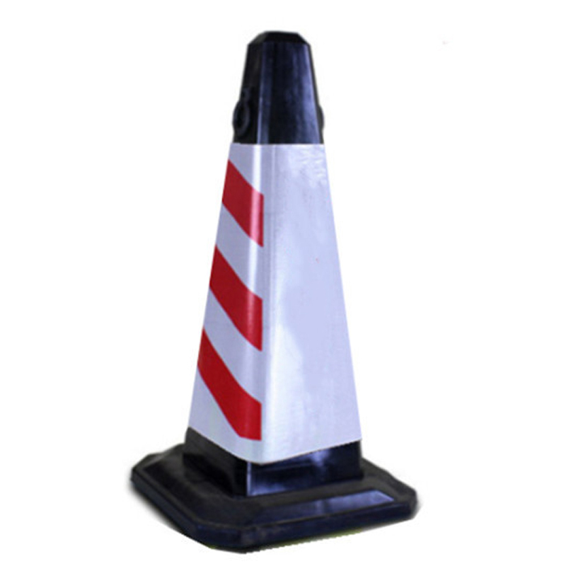 锦安行 JCH-JTZ19 橡胶方锥 无字款 左右带提环 优质款 700×420×420cm （单位：个）  红白色