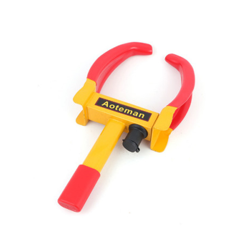 锦安行 JCH-C0811 钳式车轮锁 460&times;230mm （单位：个）  黄红色