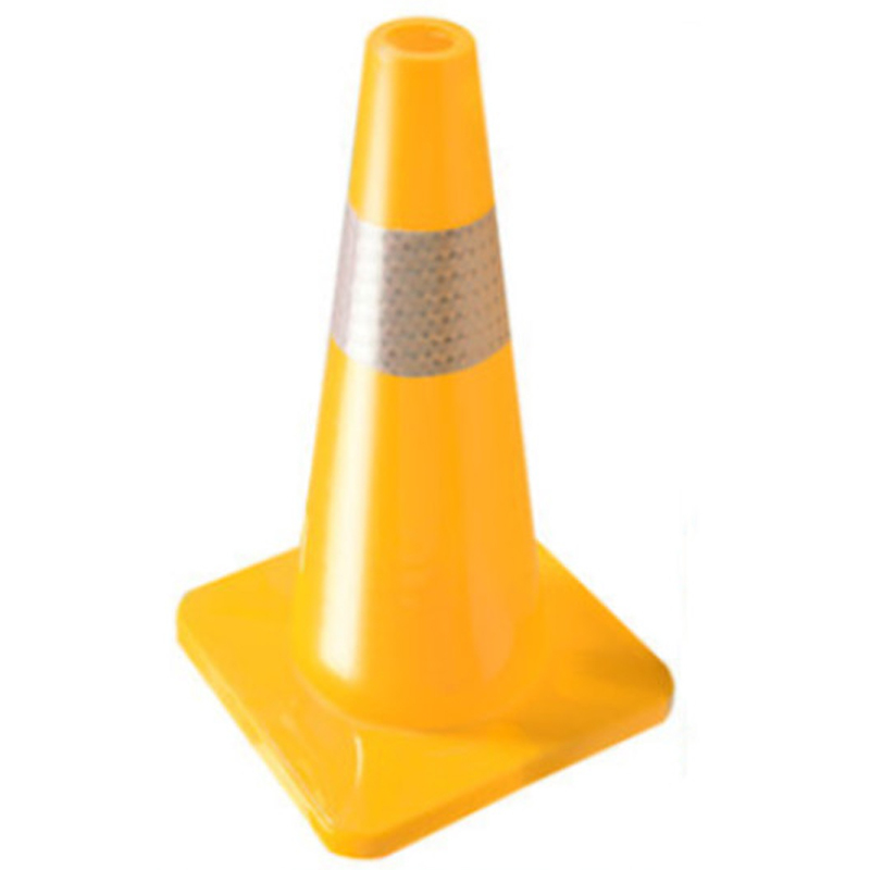 锦安行 JCH-JTZ25 PVC路锥 450&times;270&times;270mm （单位：个）  黄色