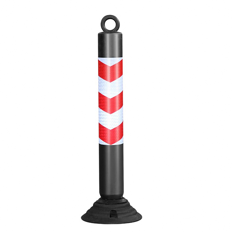 锦安行 JCH-LZ11 塑料警示柱 顶部带提环 750&times;95&times;230mm （单位：个）  红白色