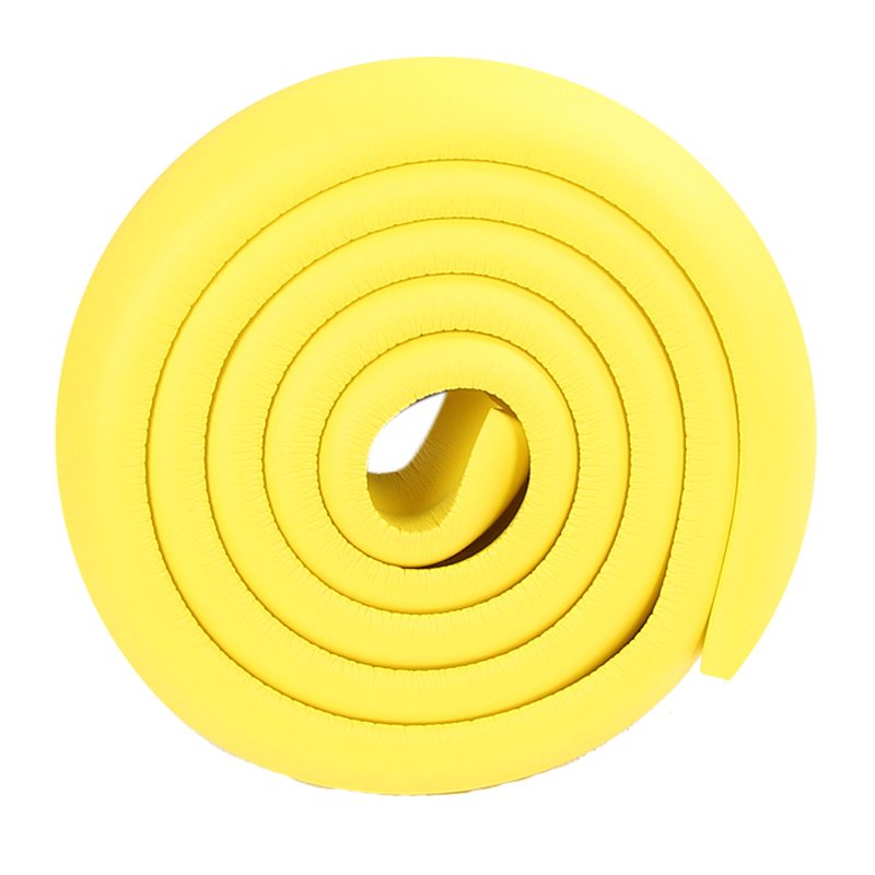 锦安行 JCH-FZT-U01 U型防撞条 35MM宽*8MM厚*2M长 配4米长双面胶 （单位：卷）  黄色