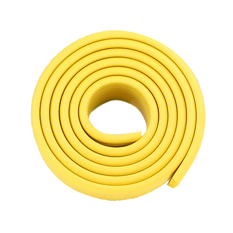 锦安行 JCH-FZT-W01 W型防撞条 80MM宽*8MM厚*2M长 配4米长双面胶 （单位：卷）  黄色