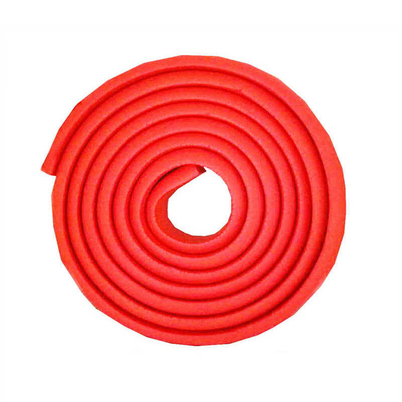 锦安行 JCH-FZT-D02 D型防撞条 35MM宽*12MM厚*2M长 配2米长双面胶 （单位：卷）  红色