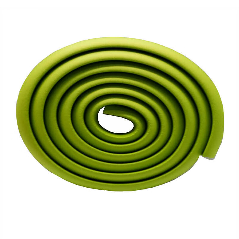 锦安行 JCH-FZT-D03 D型防撞条 35MM宽*12MM厚*2M长 配2米长双面胶 （单位：卷）  绿色