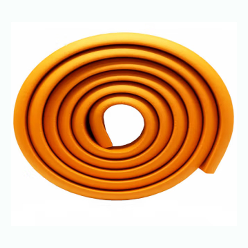 锦安行 JCH-FZT-D06 D型防撞条 35MM宽*12MM厚*2M长 配2米长双面胶 （单位：卷）  桔黄色