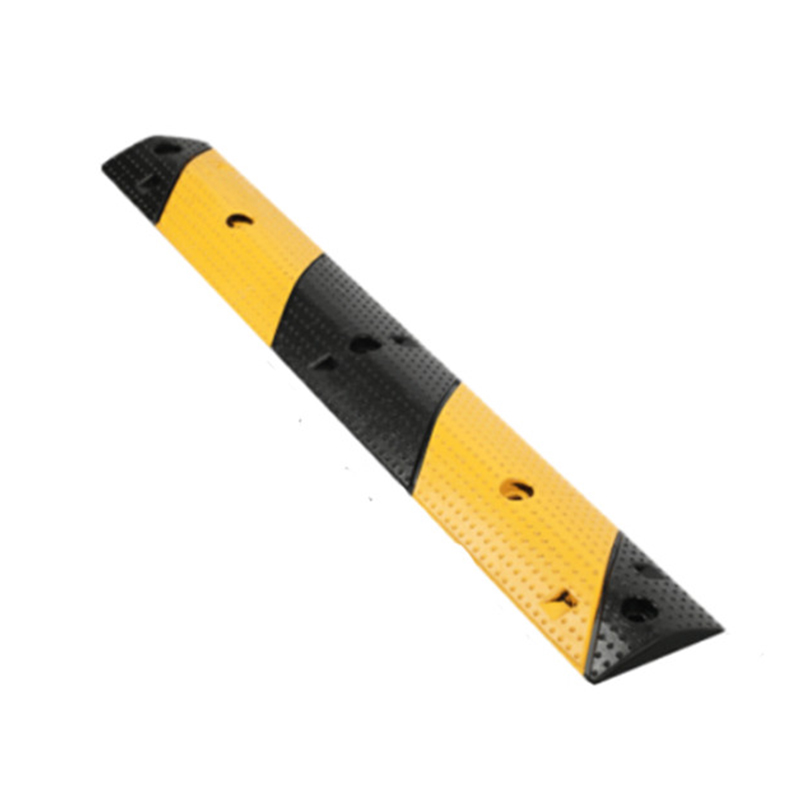 锦安行 JCH-JSD15 橡胶减速带 波点微型 1000×150×30mm （单位：个）  黄黑相间色