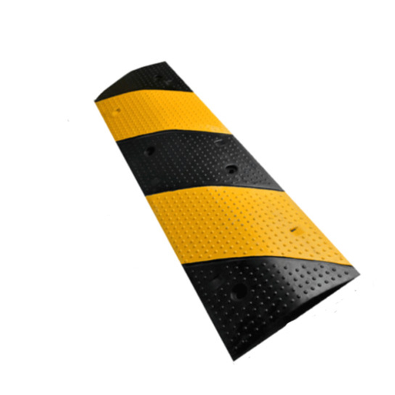 锦安行 JCH-JSD16 橡胶减速带 厚波点 1000×300×55mm （单位：个）  黄黑相间色