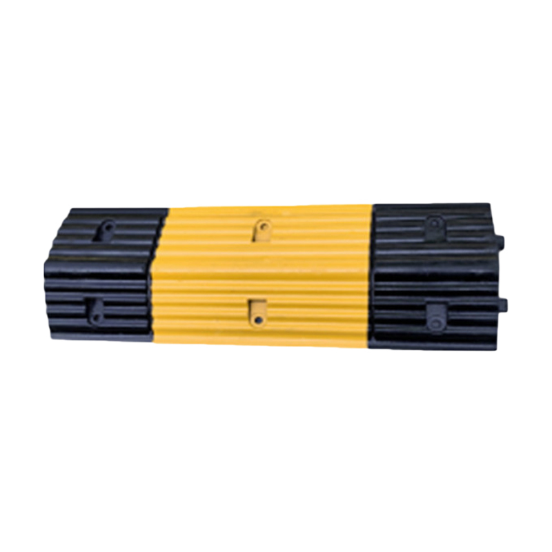 锦安行 JCH-JSD30 橡胶减速带 分道垄 800×300×70mm （单位：个）  黄黑相间色
