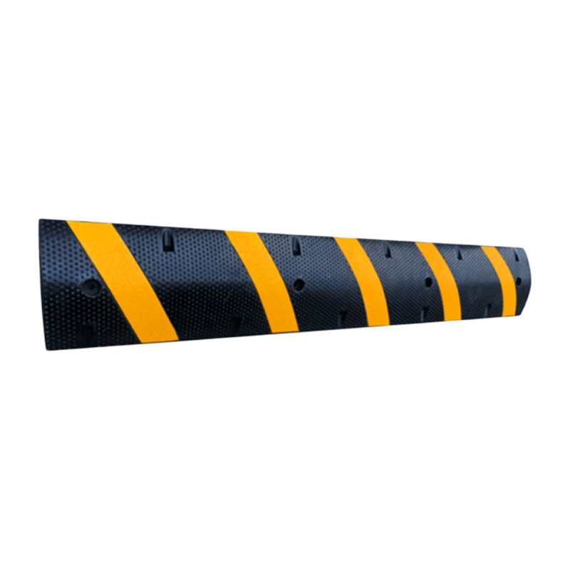 锦安行 JCH-JSD33 橡胶减速带 长橡胶款 1830×300×45mm （单位：个）  黄黑相间色
