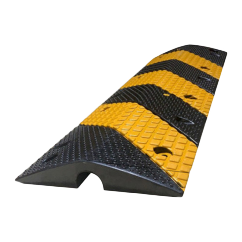 锦安行 JCH-JSD34 橡胶减速带 波点方块款 100×30×6cm （单位：个）  黄黑相间色