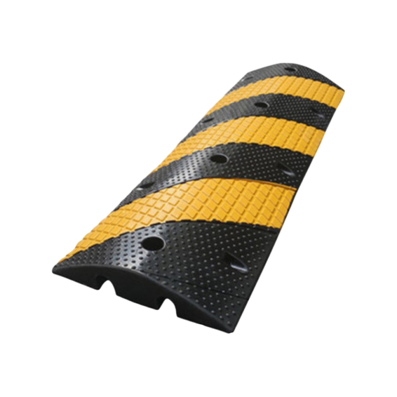 锦安行 JCH-JSD35 橡胶减速带 波点方块款 100×30×6cm （单位：个）  黄黑相间色