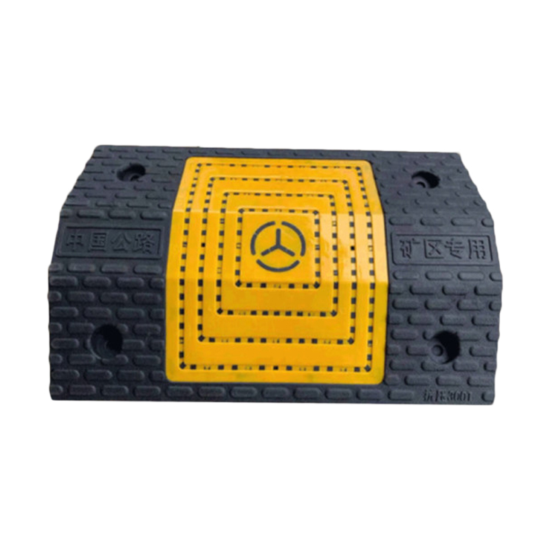 锦安行 JCH-JSD43 橡塑减速带 矿区专用款 500x350x70mm （单位：个）  黄黑相间色