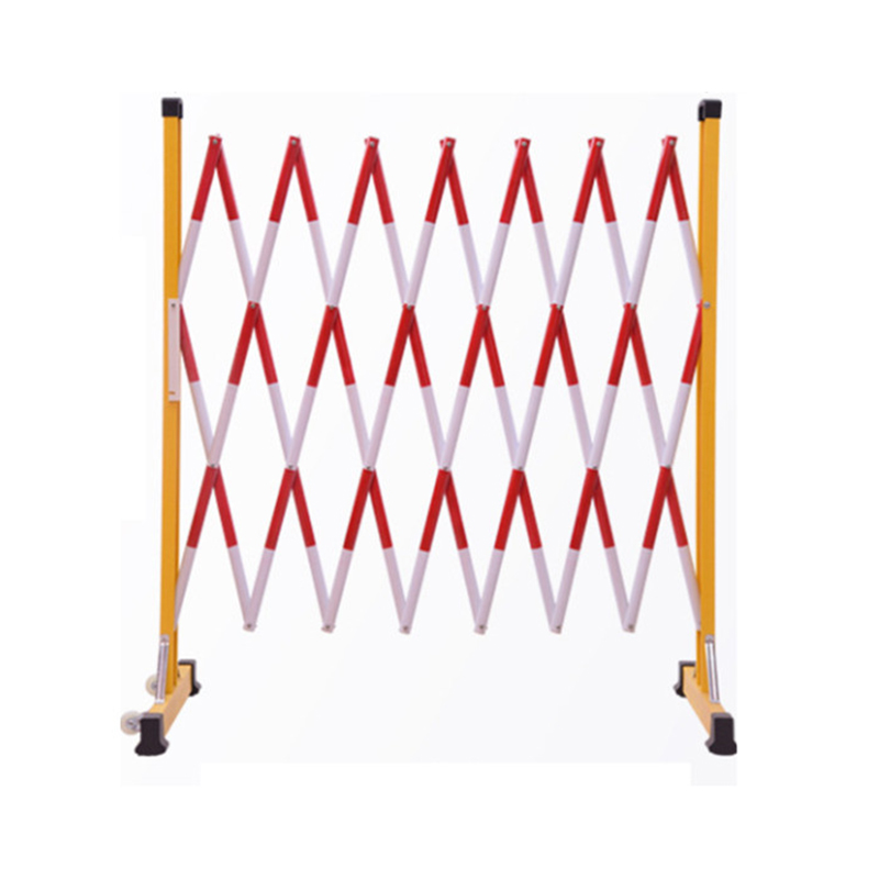 锦安行 JCH-HL-27 玻璃钢伸缩护栏 1.2*5m （单位：个）  红白