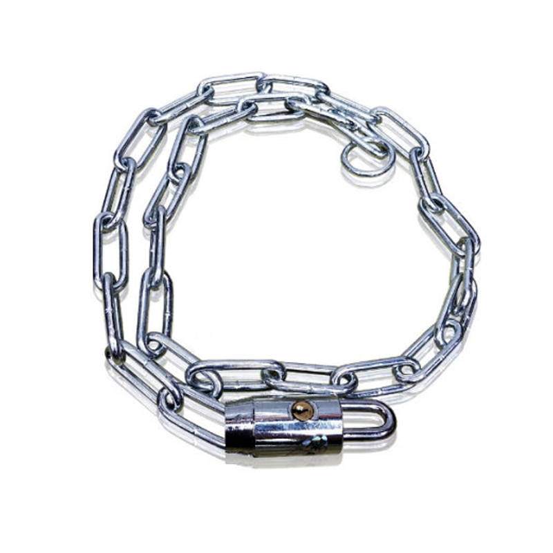 锦安行 JCH-LTS8 大元头链条锁 1.2#大元头链 &phi;5mm&times;1.2m （单位：个）  银色