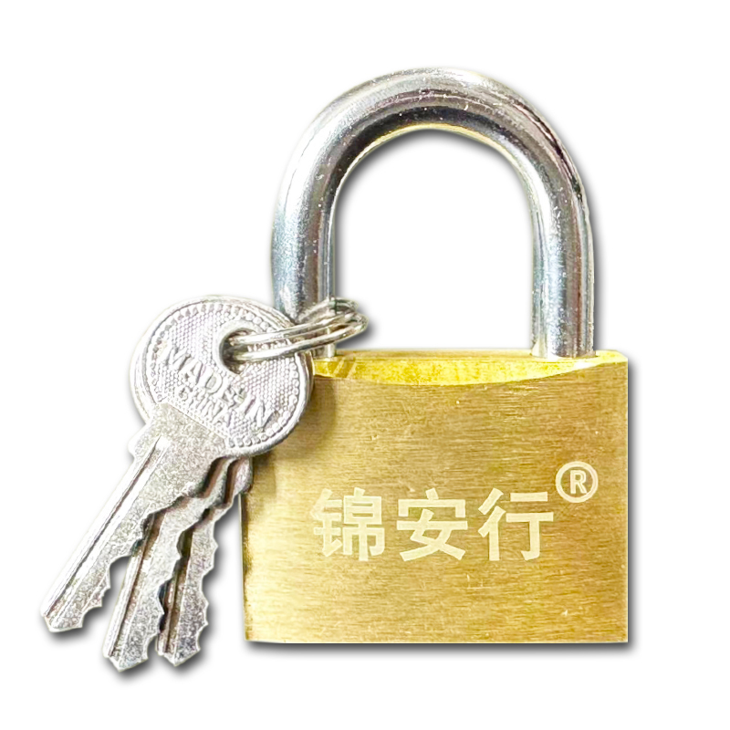 锦安行 JCH-262 锦安行铜锁 25*44mm 单开 （单位：个）  铜色