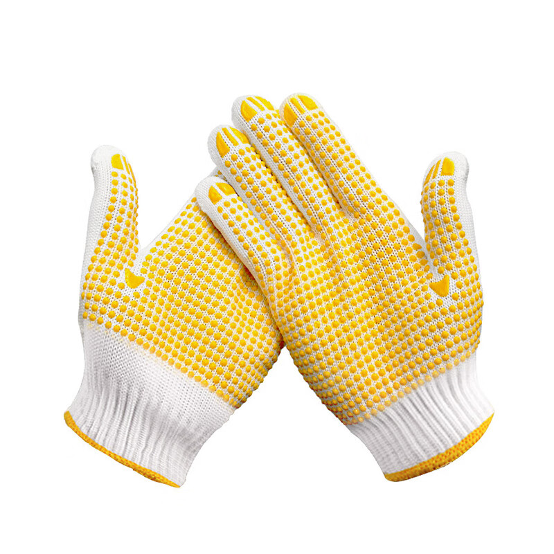 捷联网电 JL-DZST 750g棉纱 劳保手套 掌宽8cm*长22cm  6付/包 （单位：包）  