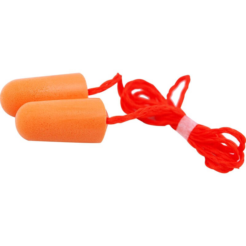 3M 1100 吸音泡棉 带线耳塞 1.3*2.5cm 线长65cm 100副 （单位：盒）  