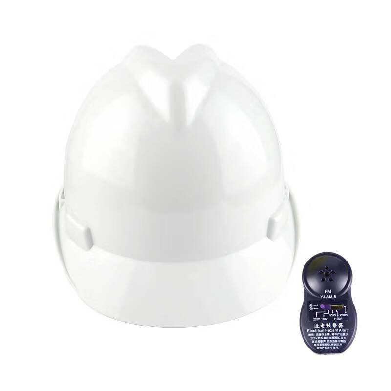 添盾 TD-HT10 安全帽 V型ABS标准型近电报警器  （单位：顶） 旋转式帽衬 Y型下颚带 白色