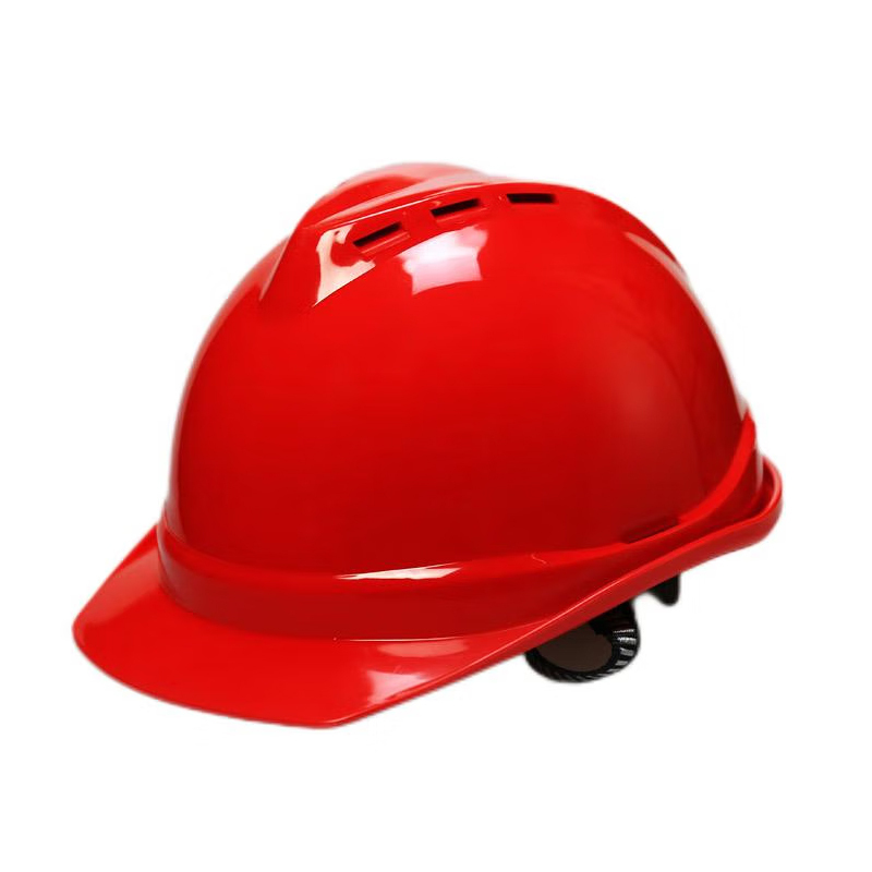 添盾 TD-HT11 安全帽 V型ABS透气型近电报警器  （单位：顶） 带透气孔 旋转式帽衬 Y型下颚带 红色