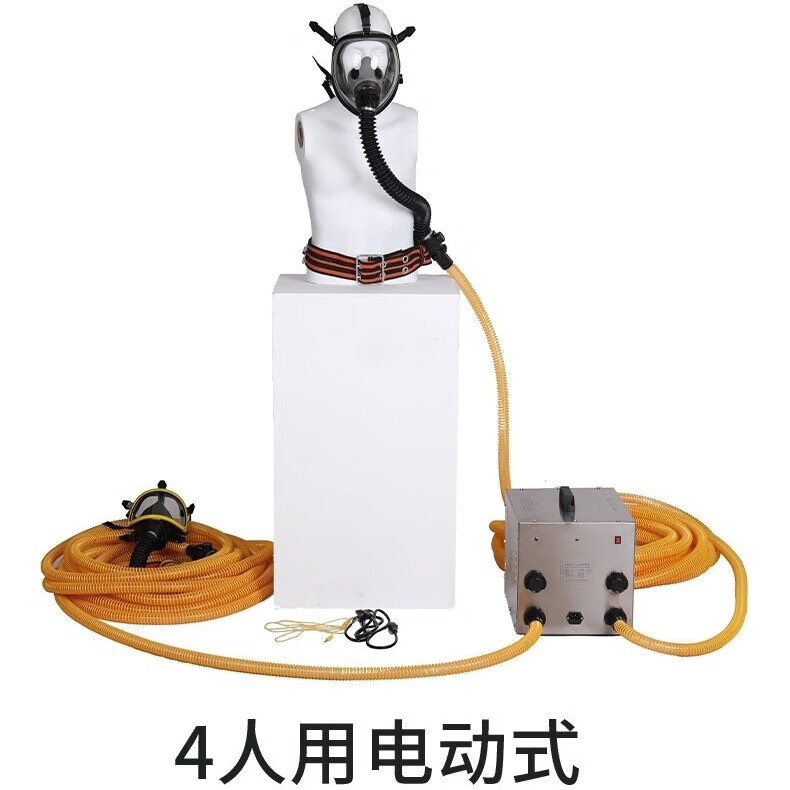 添盾 TDVSFCG-Q-D4 电动送风长管呼吸器 面罩款 4人用 20米 （单位：台）  