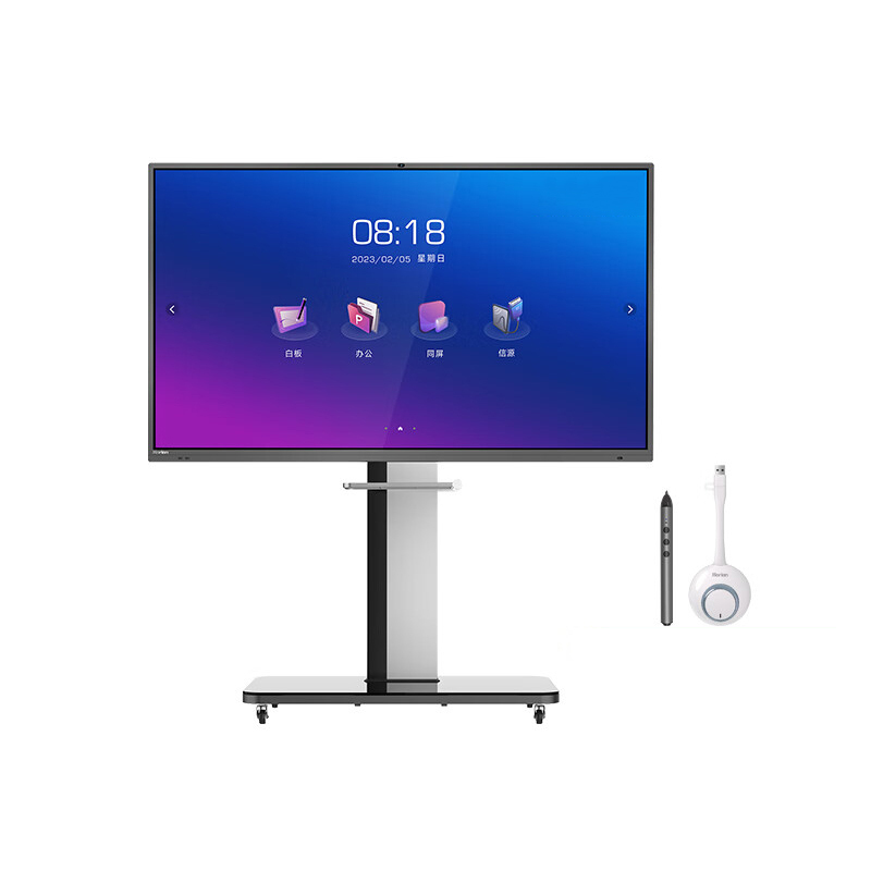 皓丽 E86 会议平板 企业版标配 86英寸 4K （单位：套） 含无线投屏器+智能翻页笔+壁挂支架 