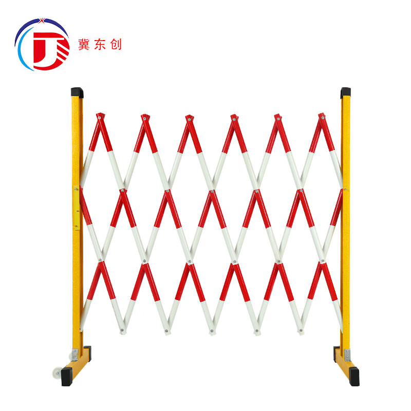 冀东创 JDC-GWL03 管状绝缘伸缩围栏 1.2*3m （单位：套）  红白相间