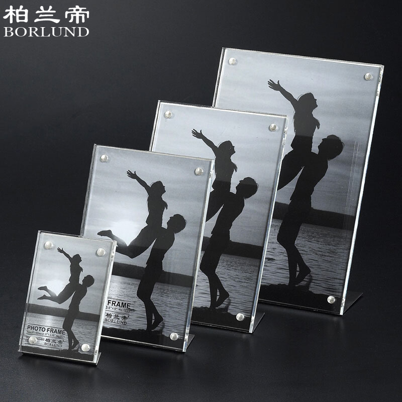 柏兰帝 9242 1522 证书框透明摆台 130*180*62mm （单位：块）  