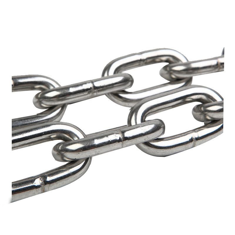 谋福 9744 304不锈钢起重承重链条 定做5mm粗10米装 （单位：条）  