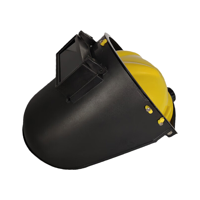 迈恻亦（NAICEYI） 头盔式 氩弧焊面罩 23.5*24.5 （单位：个）  黑色