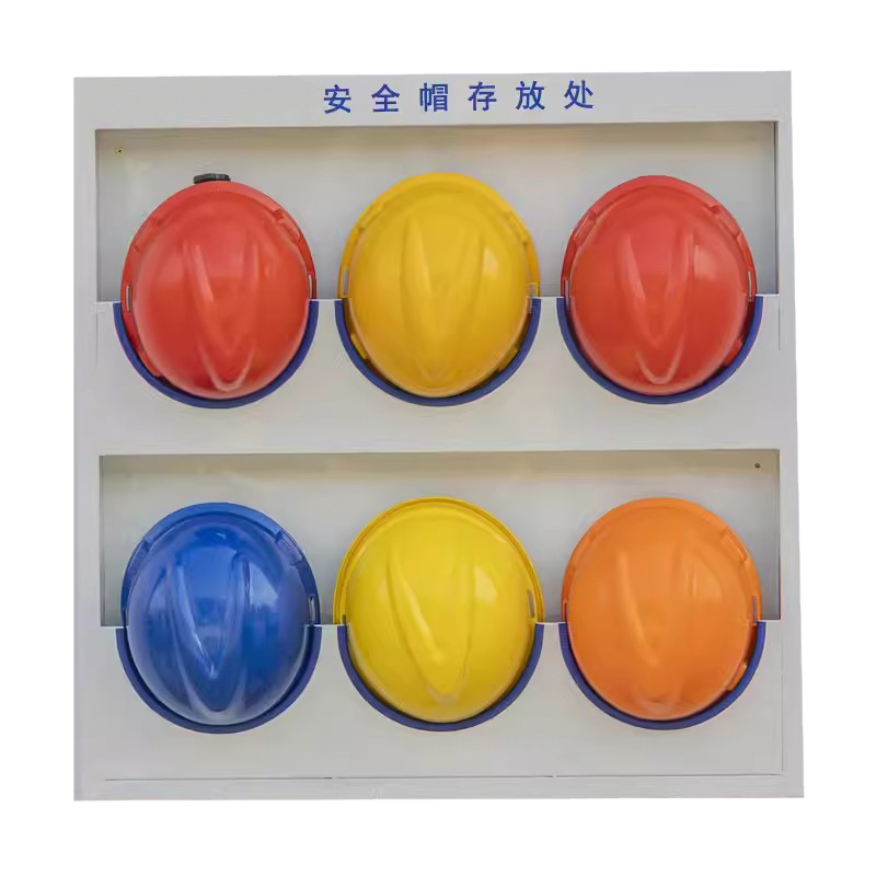 凝迹（NIJI） 2排 安全帽架 6位 （单位：个）  灰白色