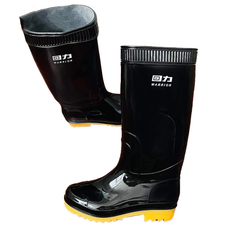 回力 827 高筒 雨鞋 44码 （单位：双）  黑色