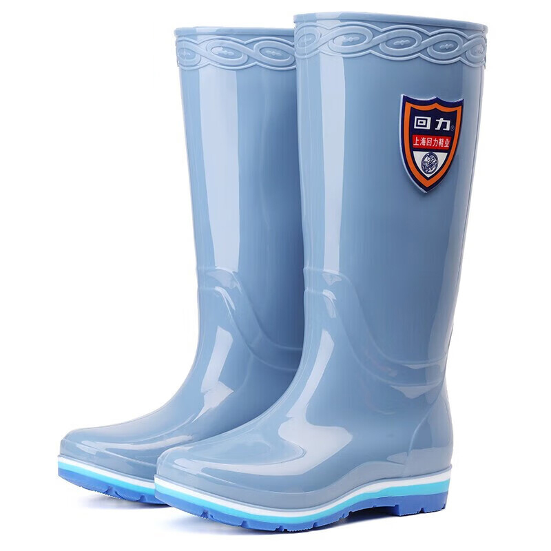 回力 HL703 女款 雨鞋 39码 （单位：双）  浅蓝色