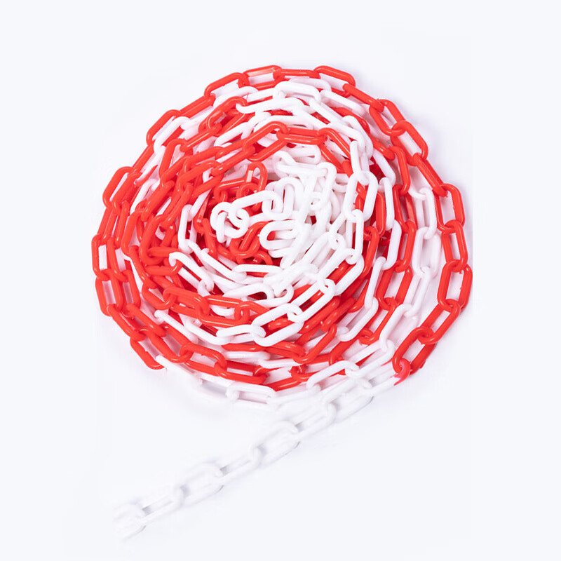正昌立博 ZCLB-A2B1-I275 塑料隔离链条 25米 10个装 （单位：米）  红白