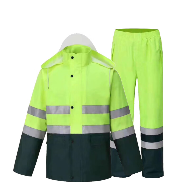 谋福 H09 新式交通警示分体雨衣套装 160码 （单位：套）  