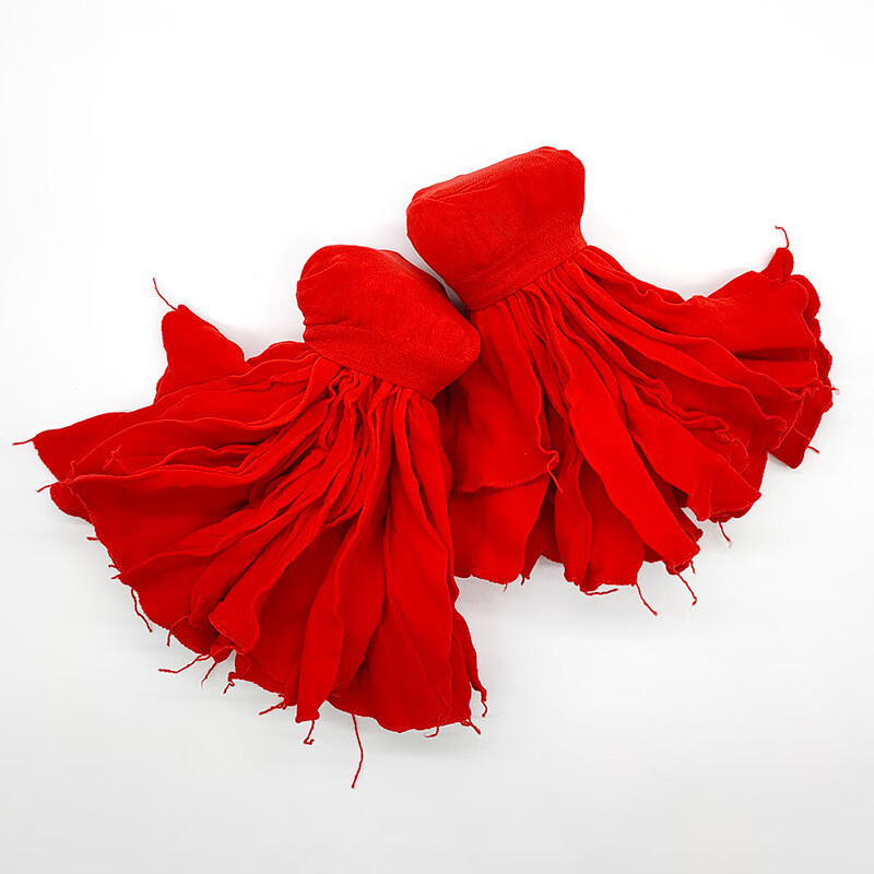 谋福 短款 一次性袜子 20双装 （单位：包）  大红