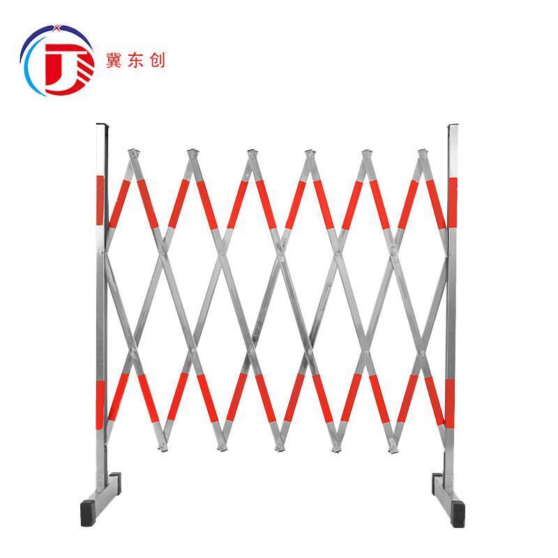 冀东创 JDC-BXGWL-4 不锈钢片式伸缩围栏 1.2*4m （单位：个）  红色