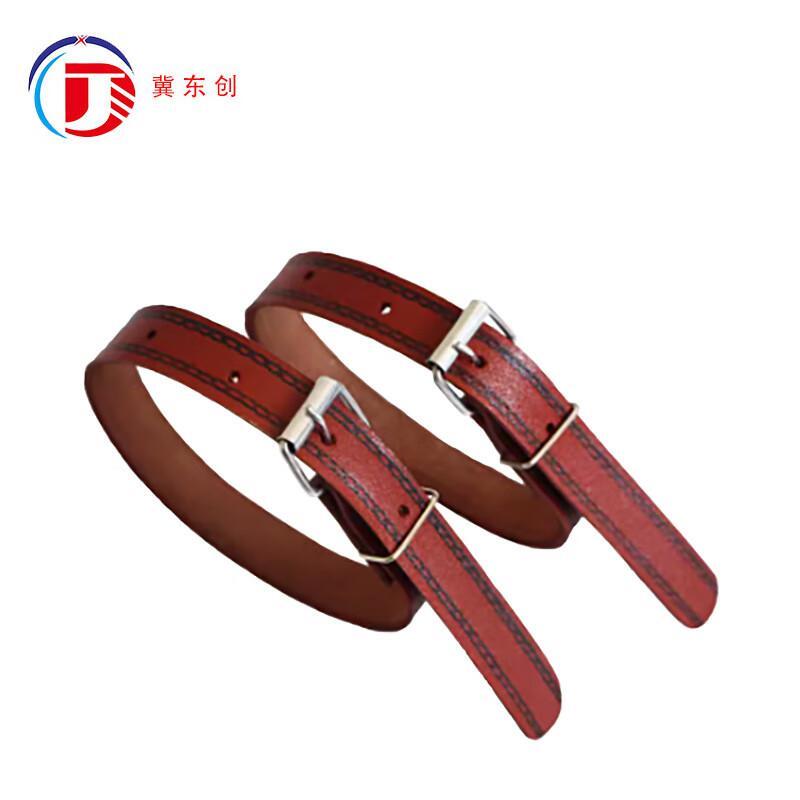 冀东创 JDC-ECNPJKD 二层牛皮脚扣带 2只 （单位：副）  