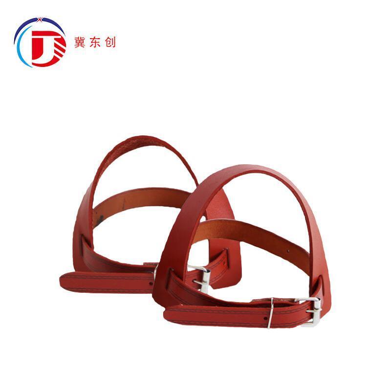 冀东创 JDC-DHGJKD-02 牛皮带后跟脚扣带 2只 （单位：副）  
