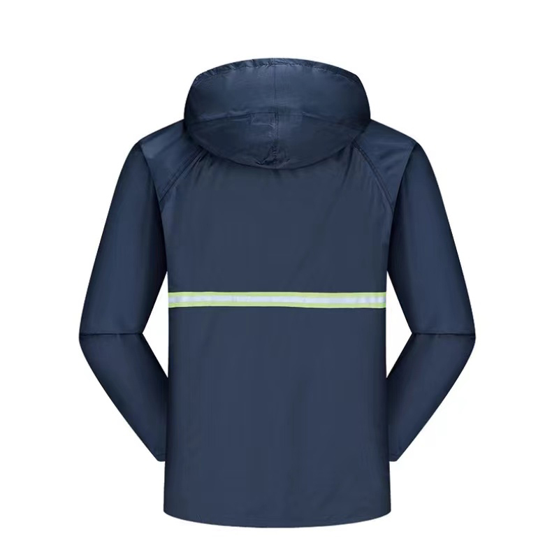 君御（EXSAFETY） N211-1A 分体式雨衣套装配反光条  （单位：套）  