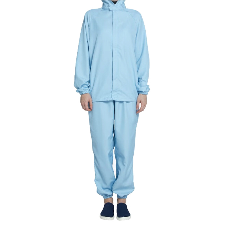 永司 食品厂 长袖+长裤工作服套装 M码 （单位：套）  浅蓝