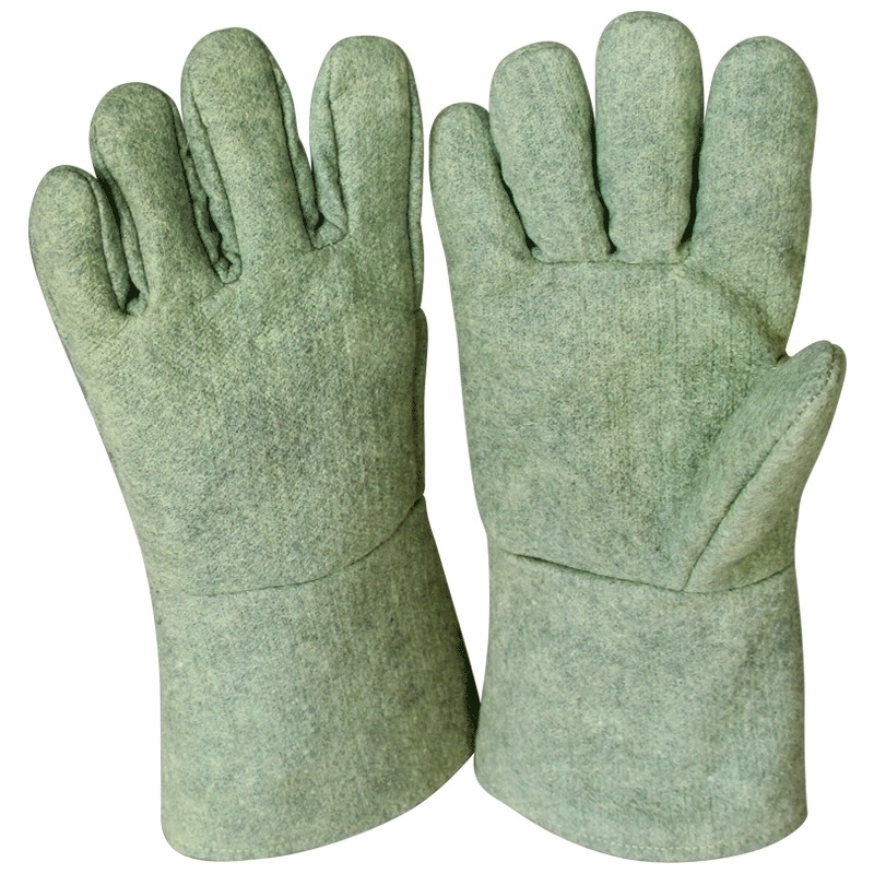 添盾 TD-GLS538 500度耐高温手套 36cm （单位：双）  绿色