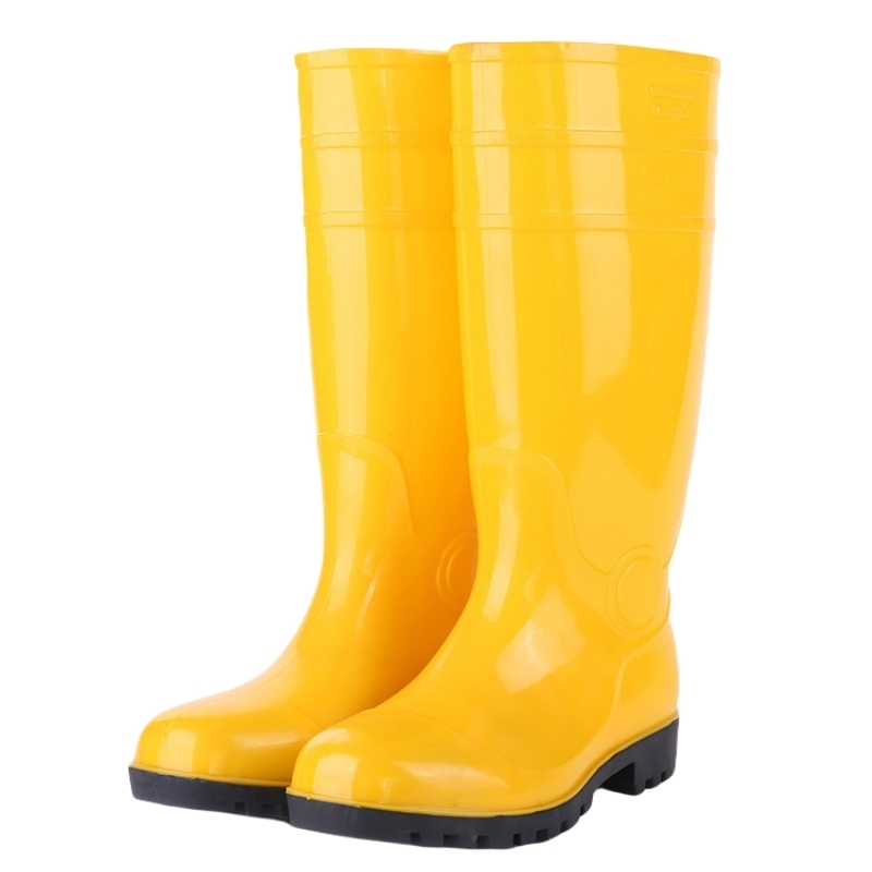 添盾 TD-SH7805 雨靴 光面 45码 （单位：双）  黄色