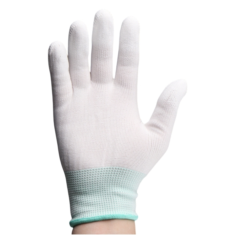 添盾 TD-GL5011 13针尼龙浸胶工作手套 L码 （单位：双）  灰边