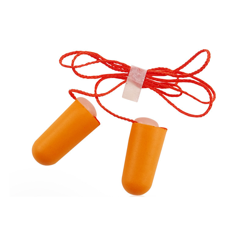 添盾 TD-HRY110 子弹型PU海绵发泡带线耳塞  （单位：副）  橙色